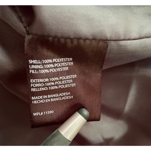 Weatherproof Puffer Vest Colorblock Black Gray Size Medium - Picture 7 of 8